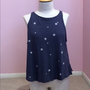 Wildfox Navy Star Tank